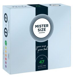 Mister Size 47mm pack of 36