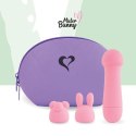 FeelzToys - Mister Bunny Massage Vibrator met 2 Dopjes Roze