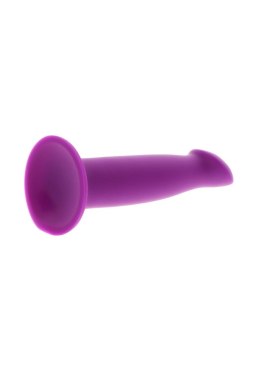 Wąskie dildo z przyssawką do uprzęży strap-on 15cm