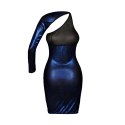 Bielizna-HARLO BLUE DRESS XXL/XXXL