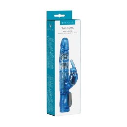 Me You Us Twin Turbo Rabbit Vibrator Blue