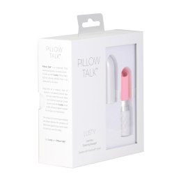 Pillow Talk - Lusty Luxurious Flickering Massager Pink