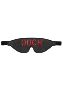 Bonded Leather Eye-Mask """"Ouch"""" - With Elastic Straps