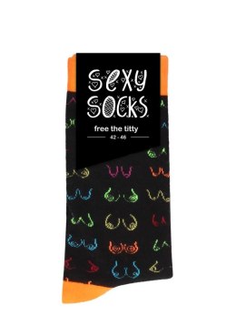 Sexy Socks - Free The Titty - 42-46