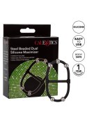 Beaded Dual Silicone Maximizer Black