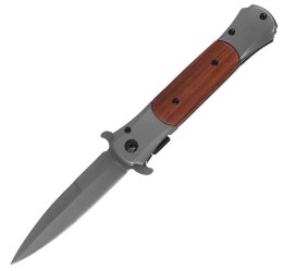 FOXTER® NÓŻ SKŁADANY RATOWNICZY MYŚLIWSKI SURVIVAL 22,5CM