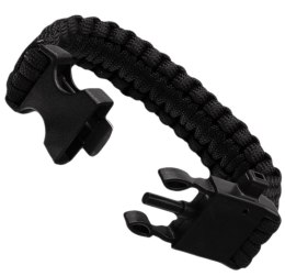 OPASKA BRANSOLETKA PARACORD SURVIVAL KOMPAS KRZESIWO GWIZDEK 5W1