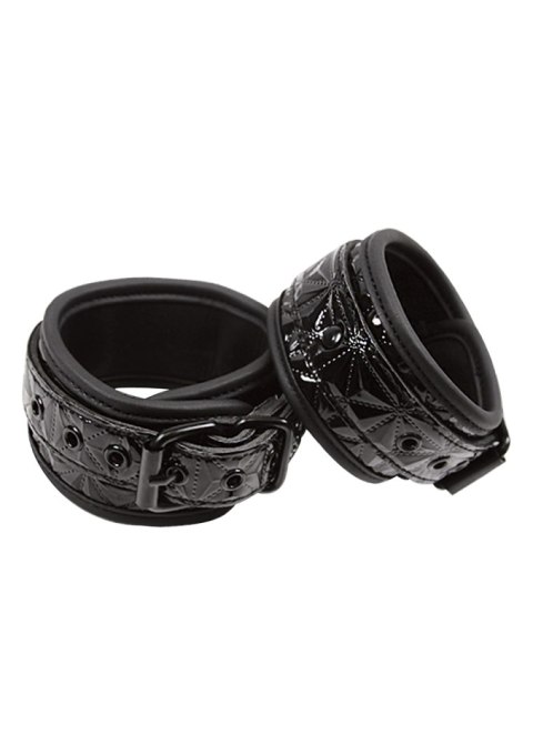 Kajdanki-SINFUL ANKLE CUFFS BLACK