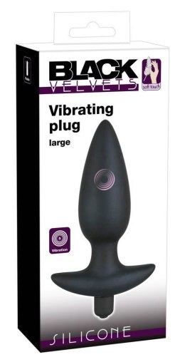 Korek analny z wibracjami plug zatyczka 17cm 5tryb