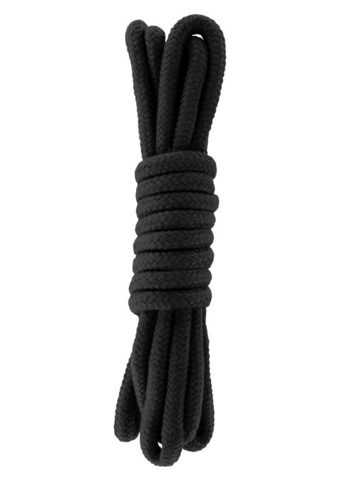 Wiązania-BONDAGE ROPE 3 METER BLACK