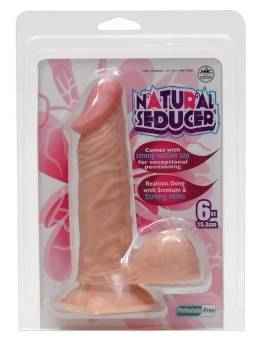 Solidne naturalne dildo jak penis przyssawka 17cm