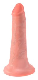 Realistyczny żylasty penis dildo z przyssawką 14cm