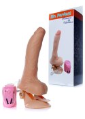 Dildo penis na przyssawce obroty rotacja 24cm